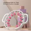 Beinklemme Massager Muskelroller Multifunktional Linderung von Schmerzen Kreisförmige Oberschenkelklemme Massage roller für Beine Pink
