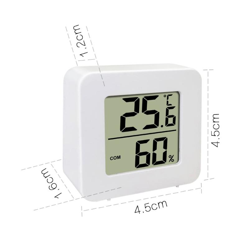 Temp Hygrometer Gauge Sensor Humidity Meter Indoor Thermometer Weather-Station