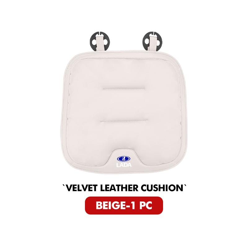 AIVAFW1 Car Seat Cushion Velvet Leather Universal Auto Seat Pad Soft For Lada Vesta Granta Vesta Niva 4X4 Largus Vaz Samara 2110