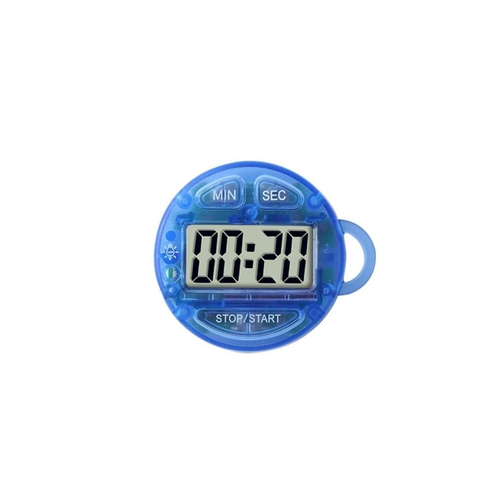 LCD Display Digital Timer Handheld Keychain Timer Convenient Countdown Timer Baking