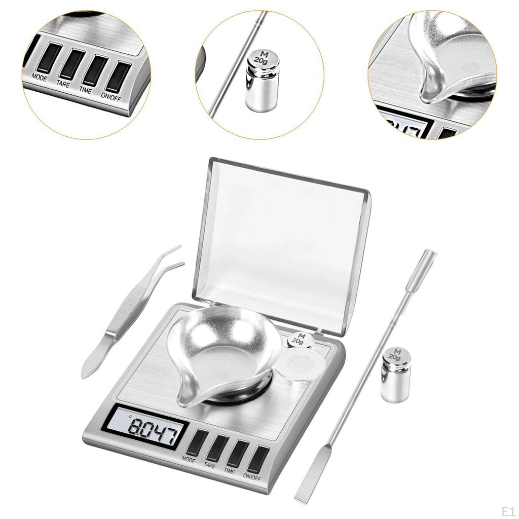 Precision Jewelry Scale Digital Pocket Electronic Professional, Compact Premium, 50 x 0.001G