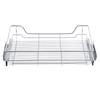 Stainless Steel Pull Out Cabinet Basket Organizer for Dish Bowl Pan Household(800mm)