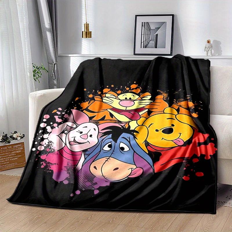 1pc, Disney Winnie The Pooh Friends Throw Blanket Soft & Cozy Blanket for Couch, Bed, Travel, Camping, Car, Beach, Office Nap Perfect Gift