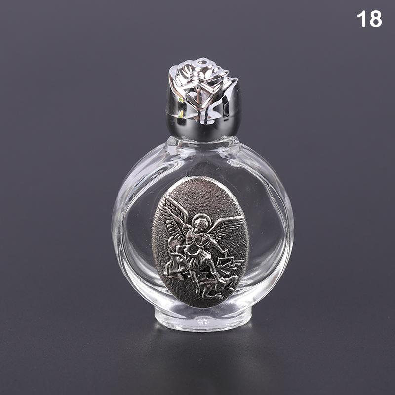 22 typů svěcené vody Ježíšova láhev Láhev náboženského kříže Láhev křesťanské panny Socha Láhev Láhev na svěcenou vodu