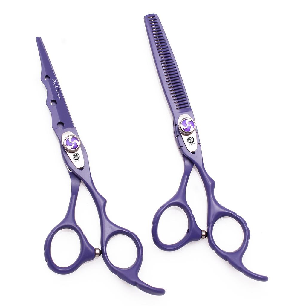 Professional Scissors 6" Stainless Hairdressing Scissors Cutting Shears Thinning Shears Hair Scissors Styling Tool Z1019