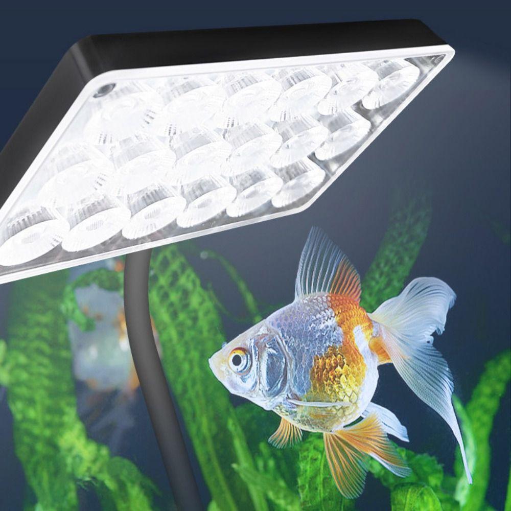 New Waterproof LED Aquarium Lighting Energy Saving Adjustable Aquatic Plant Light RGB Full Spectrum Extensible Lamp Aquarium Use