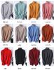 Women's 100% Pure Wool High-Neck Cashmere Sweater – Stylish Short Knitted Base Layer for Autumn/Winter
