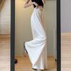 Neue lässige, bodenlange Hose im chinesischen Stil für große Damen (Größe 175) mit weitem Bein und Froschknopfverschluss.