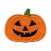 Patchion Halloween Pumpkin - Iron-on / Heat Seal Backing - Embroidered Patch/Badge/Emblem