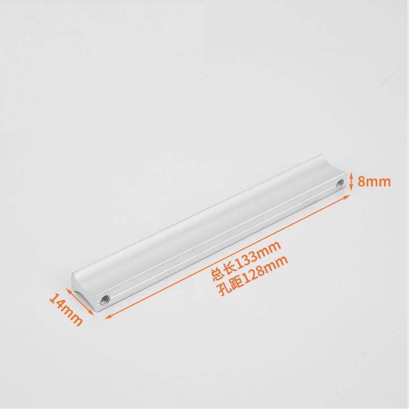 2PCS 32-128mm Aluminum Alloy Cabinet Handle Wardrobe Door Handle Drawer Knobs Cupboard Pulls Furniture Handle Hardware versatile
