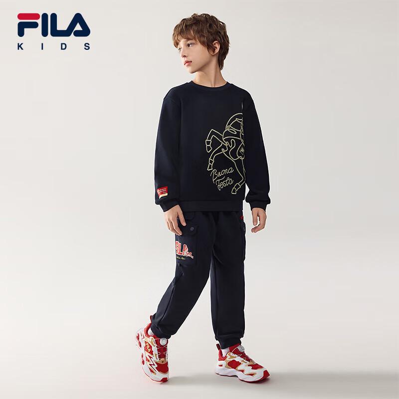 FILA Kids' Logo Crewneck Sweatshirt