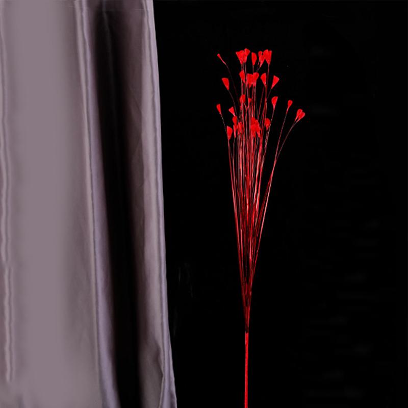1PC Decorazione Poliestere Erba Pavone Simulata Scenografia Fotografica Composizione Floreale Vivace 80CM