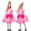 Halloween princess pink dress children's stage costume