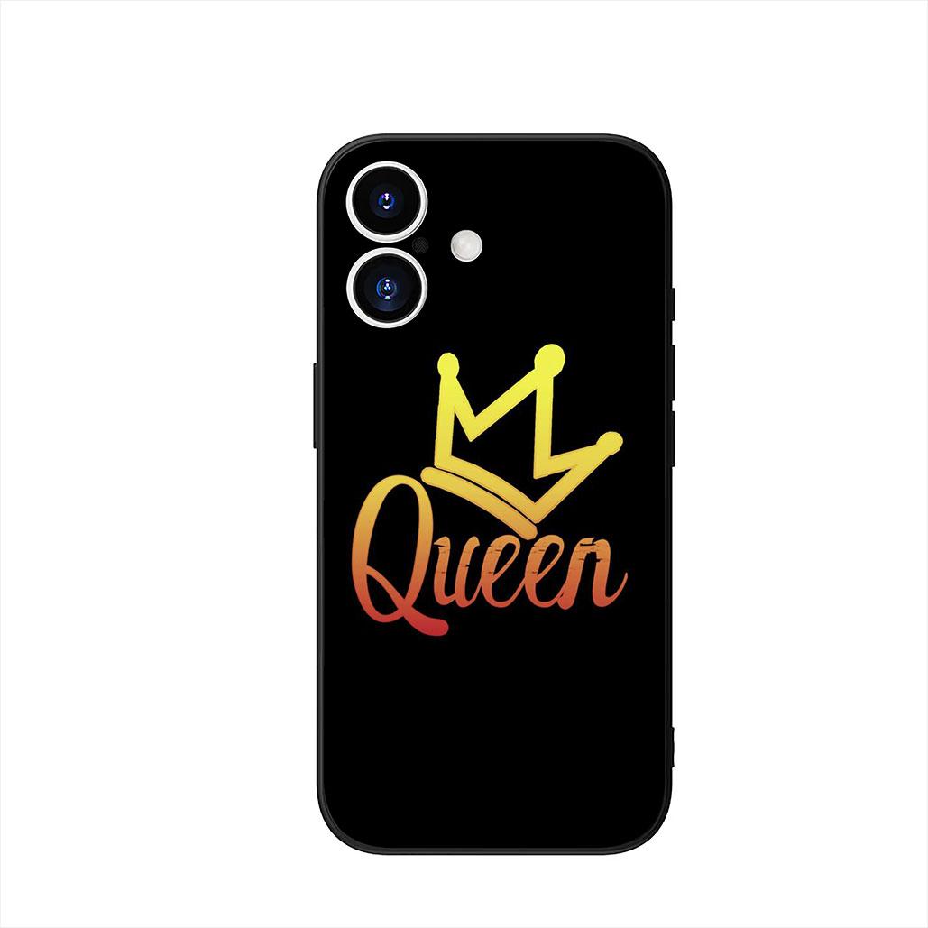 

Queen King Princess Crown Phone Cover Case for Xiaomi Redmi 15C 15 A4 A5 9A 9T 10A 10C 9C NFC 14C Note 11 9 10 Pro 8T Casing Redmi 9C NFC
