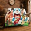 Cartoon D-Doraemon Dream Anime Flannel Blanket Soft Warm Throw Blanket for Bedroom Living Room Bed Travel Camping Picnic Kid