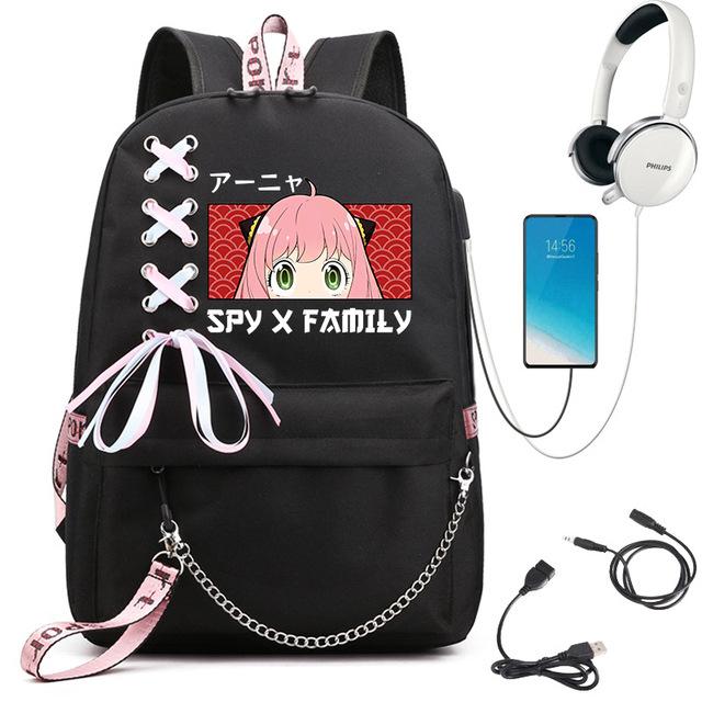 Spy Play House Anime Student School Bag Teen Girl Adult Backpack