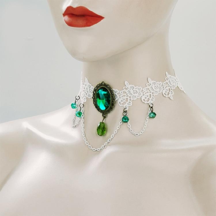 Multifunction Women Hollow Lace Necklace Hangable Female Women Birthday Present