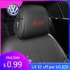 2026 Varmt For Volkswagen VW 2 STK Lær Bilsete Hodestøtte Beskyttende Deksel Tilbehør For Volkswagen VW Golf 6 7 GTI Tiguan Pas