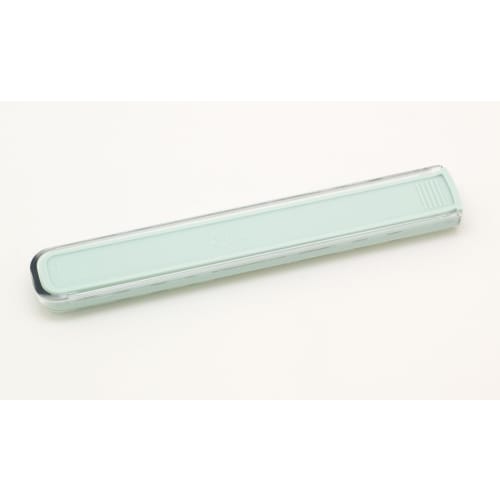 OSK Snoopy Chopstick Case Set with Pull-Out Lid, 16.5cm, Made in Japan, Dishwasher Safe, Sliding Lid, Anti-Slip, Antibacterial, Stylish, Cute Cutlery,