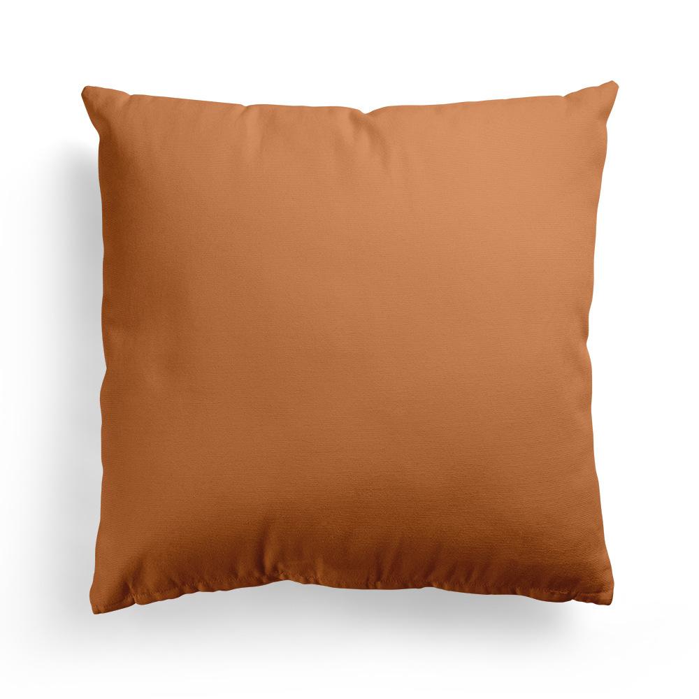 New Nordic Orange Geometric Pillowcase Floral Print Peach Leather Fleece Home Pillow Cushion Cover