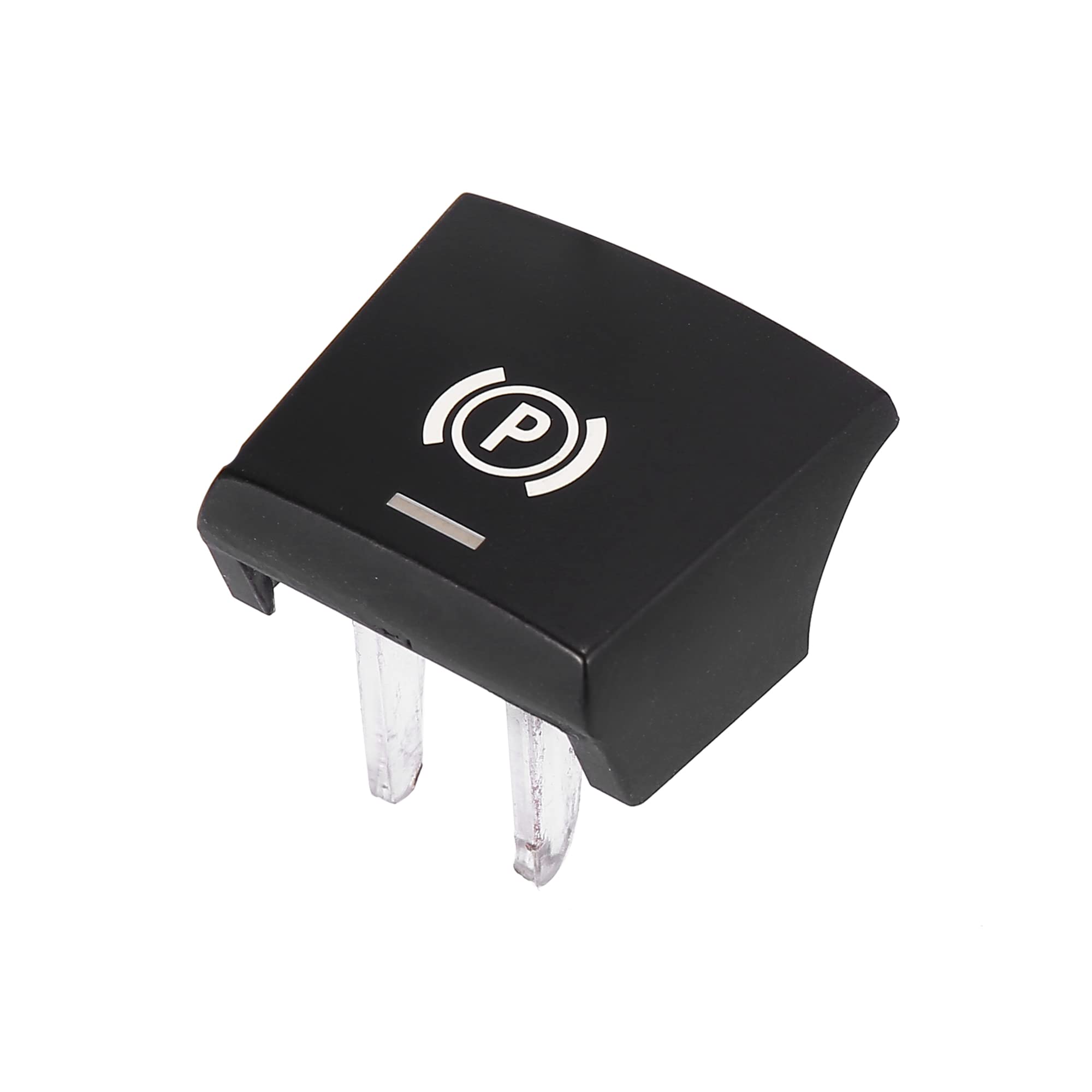 

X AUTOHAUX Car Parking Brake Switch Button Cover Electronic Parking Switch P Button Cover