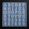 Letter A To Z Mold Alphabet & Number Silicone Mold Epoxy Resin Mold for Jewelry Making Findings Supplies Accessories