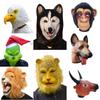 Lustige Tierkopfbedeckung für Halloween Cosplay Latexmaterial Verschiedene Designs Perfekt zum Verkleiden Lustige Requisiten Charaktere)