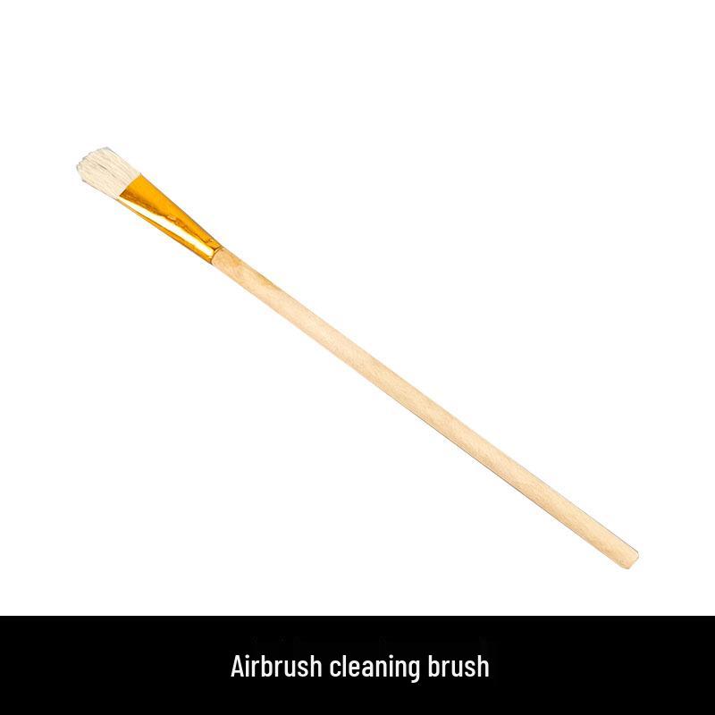 Airbrush Spray Gun Cleaning Kit: Includes Small Brush, Rinse Gun, Nozzle, and Four Ventilation Accessories for Auto Repair.