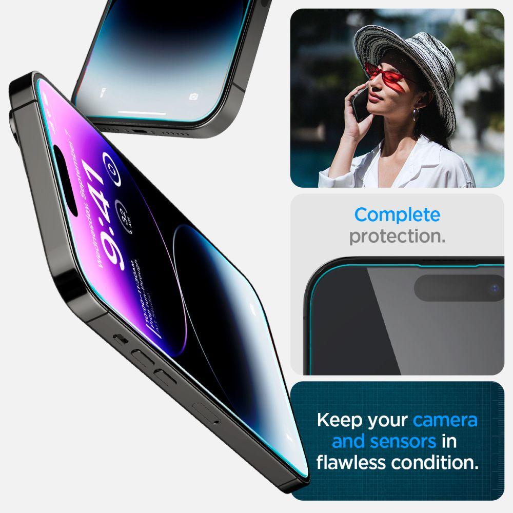 Szkło Hartowane Spigen Glas.tr Ez Fit 2-Pack Iphone 14 Pro Max Clear