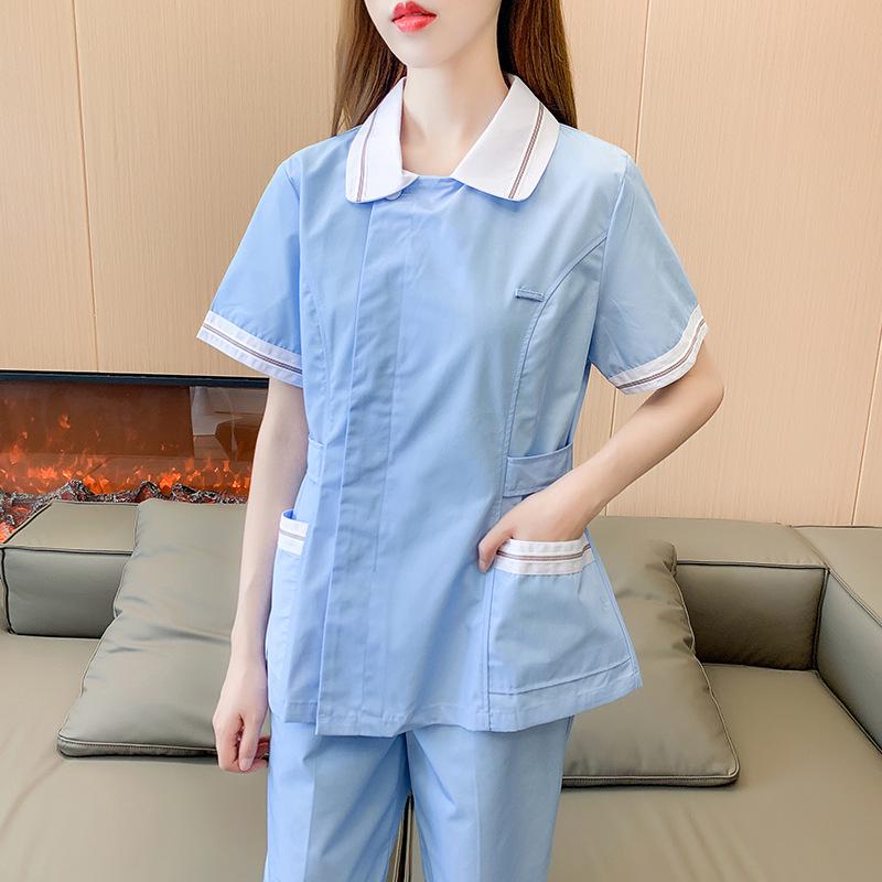 Nurse & Dental Workwear Set: Long/Short Sleeve for Maternal, Infant, Pediatric Care