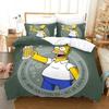 Hot Sale New Anime Cartoon 3D SS-Simpsonss Bedding Duvet Cover Set Bedding Set Baby Kids Adult Bedroom Set Gift 2/3piece Set