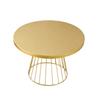 Elegant Metal Cake Display Stand Round Shape 20/25cm Dessert Rack Gold Color Events Decoration Round Cake Stand Wedding Party