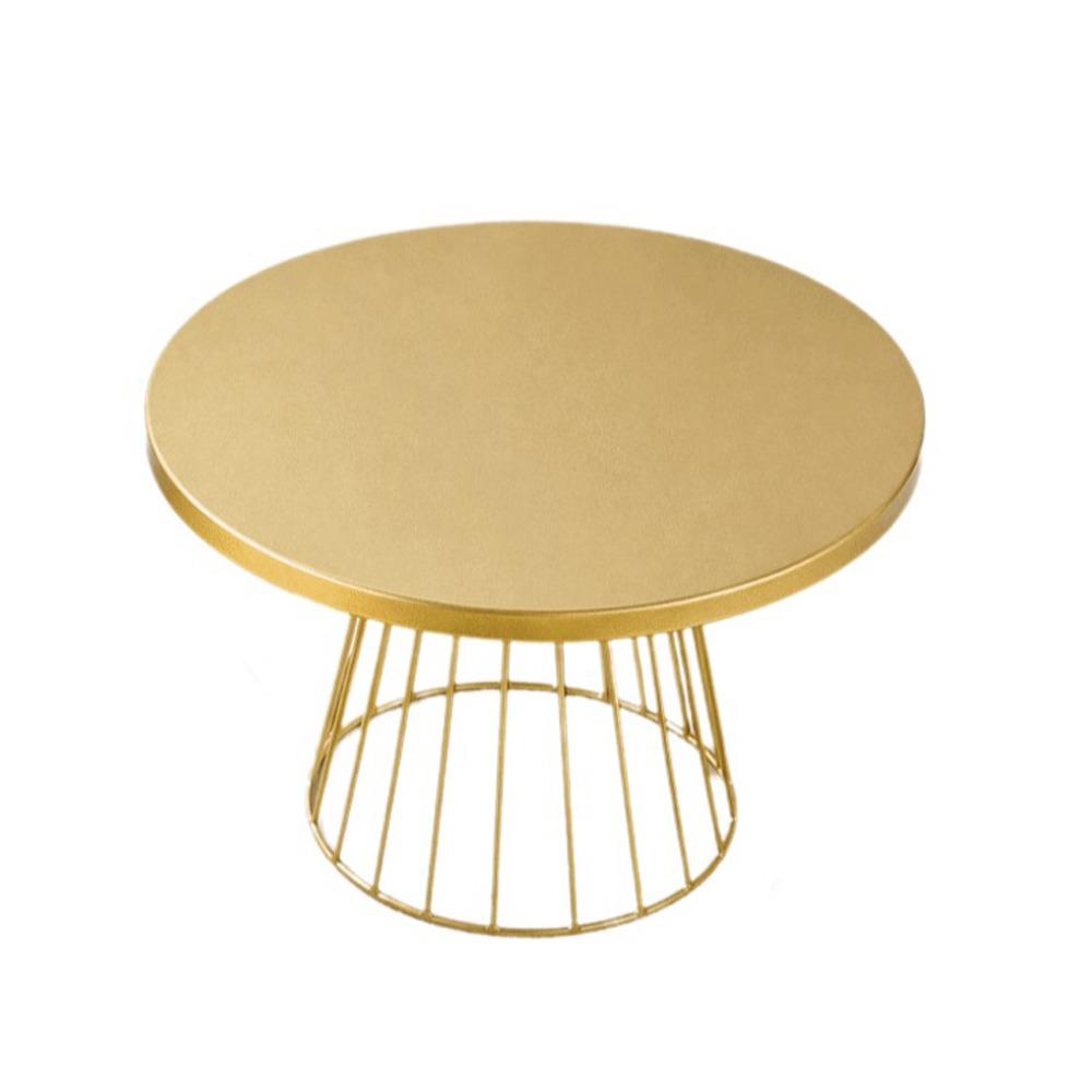 Elegant Metal Cake Display Stand Round Shape 20/25cm Dessert Rack Gold Color Events Decoration Round Cake Stand Wedding Party