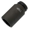 TOP Deep Impact Socket, 36mm Diameter, 100mm Overall Length, Hexagonal, 6-Minute Drive, PT-636L, Made In Tsubame-Sanjo, Japan
