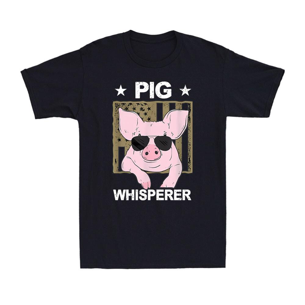 Pig Whisperer Pig Design Great Gift Idea Novelty Pig Graphic Unisexs TShirt