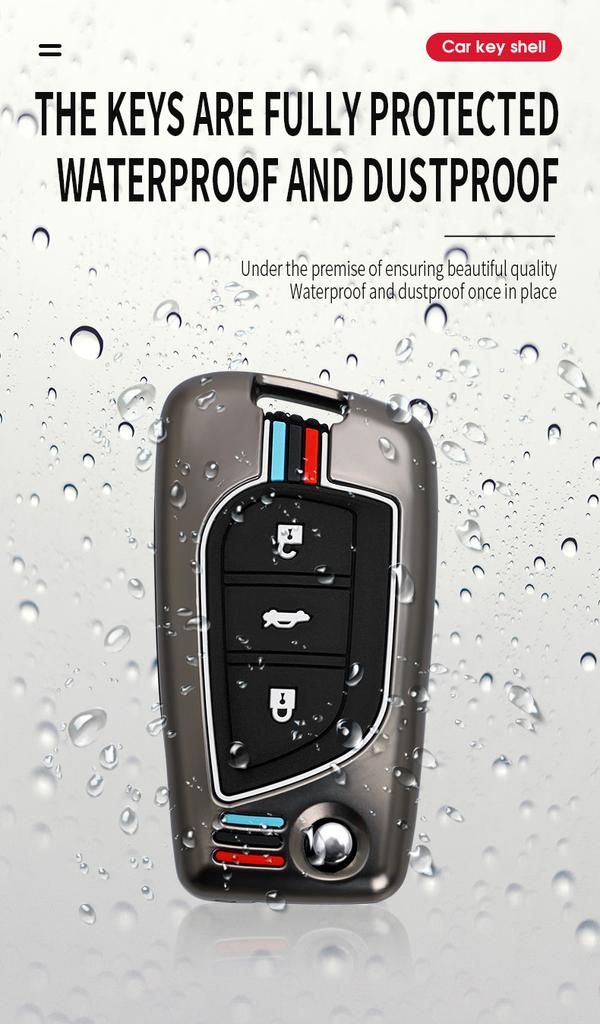 Car Remote Key Cover Case For Toyota Auris Corolla Avensis Verso Yaris Aygo Scion TC IM Camry RAV4 Forturner Hilux