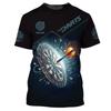 Fashion 3D Print Darts Men's T Shirt Hip Hop Trend Harajuku Clothing Casual O-neck Short Sleeve Loose Top Customize Name T-shirt