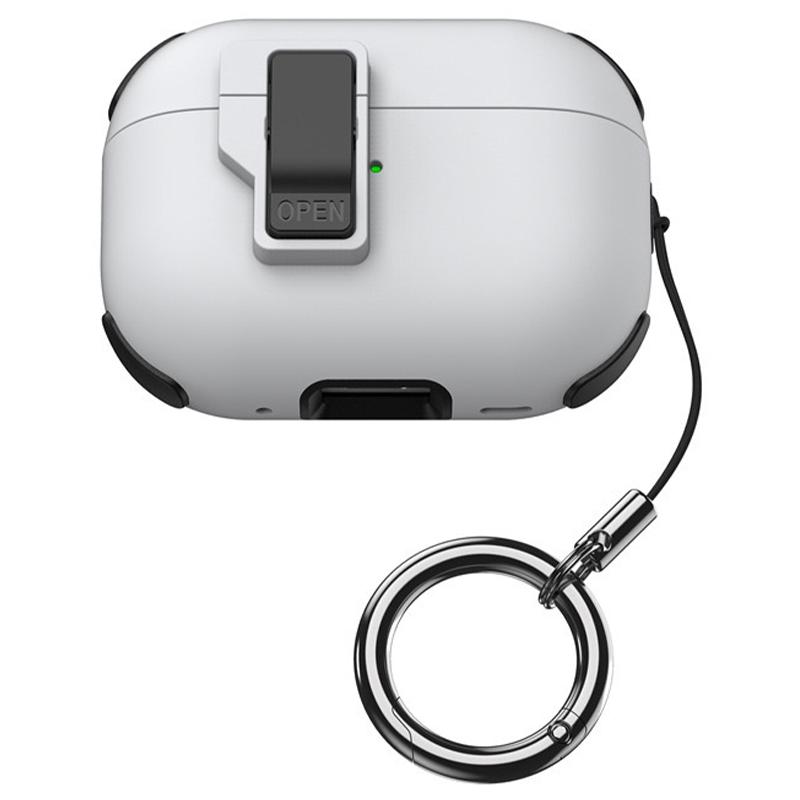 For AirPods Pro 2 Wireless Earphone Snap-On Lid Design Case TPU+PC Protective Cover