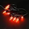 Guirlande lumineuse - EMINZA - Flammes - 10 ampoules - Blanc chaud - IP44