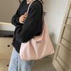 Großkapazität Handheld Stofftasche Tasche Damen Neu Leicht und Einfach Schultertasche Lässige Textur Unterarm Tragetasche