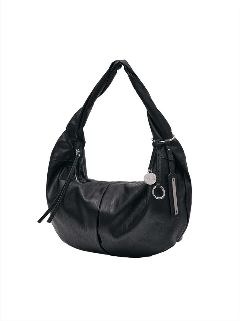 [Matinkim] Twist Handle Small Hobo Bag