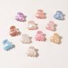 Small Hair Claw Jelly Color Hair Styling Clip Mini Size Updo Shark Hair Claw Versatile Hair Accessory