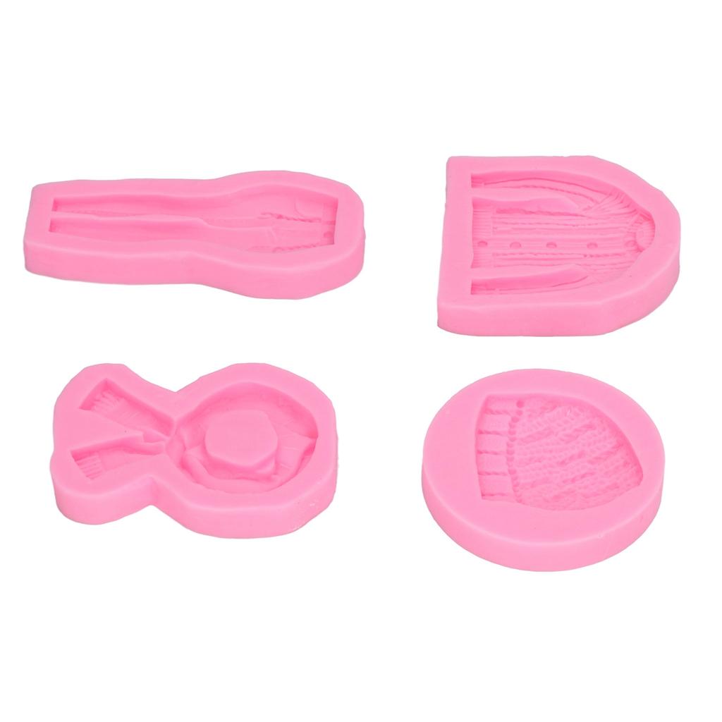 Silikonformen Handwerksarbeiten Feine Verarbeitung Niedliche Form Silikonmaterial Fondantformen