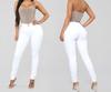 Women's European and American Fashion Slim Stretch Denim Pants