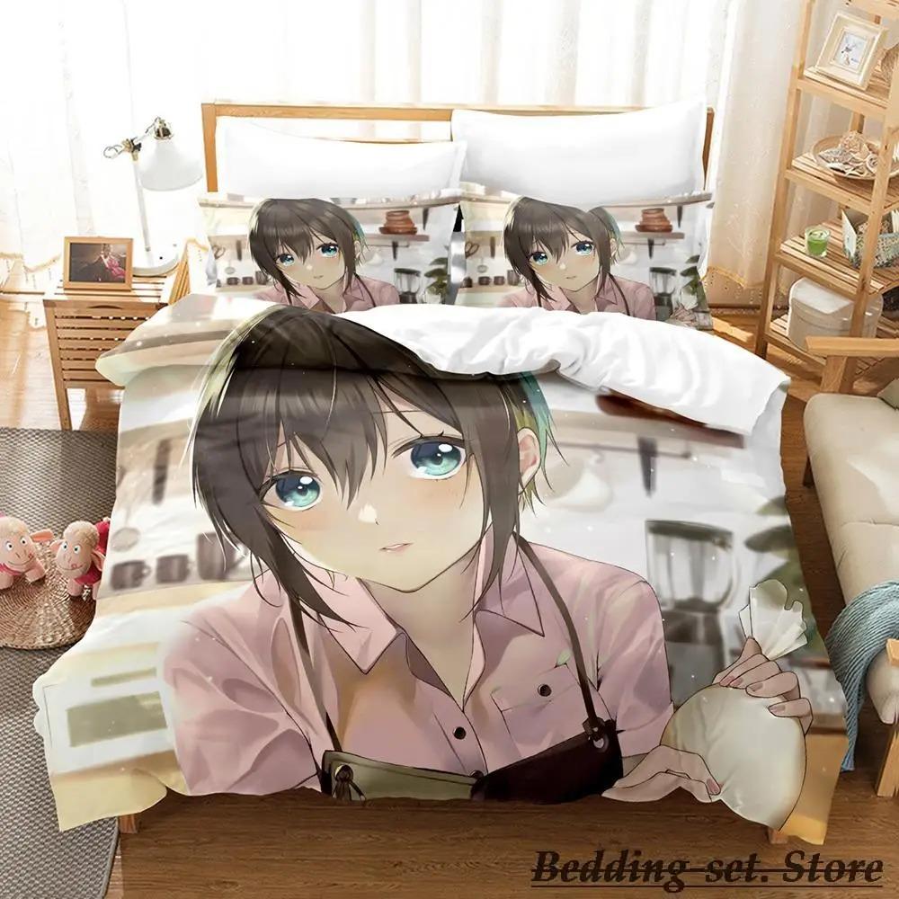 D4DJ All Mix Sängkläder Set Enkelt Twin Full Queen King Size Sängset Vuxen Barn Sovrum Påslakanset Anime sängkläder Säng