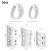Silicone Male Foreskin Corrector Penis Rings Cock Ring Male Glans Expose Delay Ejaculation Cockrings Sex Toys For Men Adults Toy