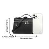 Fashion lunch box bag pu leather mini fashion women's bag 2026 new net red the same handheld box crossbody small bags