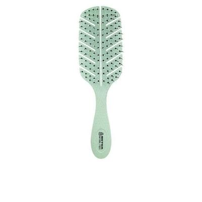 NATURAL GREEN DETANGLING FIBER BRUSH