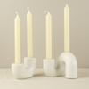 Ceramic Candle Holder European Minimalist Romantic Decorative Table Centerpiece Home Decor For Couples And Women Wedding Gift