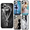 Ballet Ballerina Dancer Mobile Celular Phone Cases for iPhone 17 Air 16 16e 15 Plus for Apple 13 14 11 12 Pro Max Coque Funda